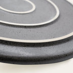 Ddoria Stoneware Dinner Plate (Granite Grey)