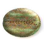 Snakeskin Glass Side Plates (Set of 4, 8.5")
