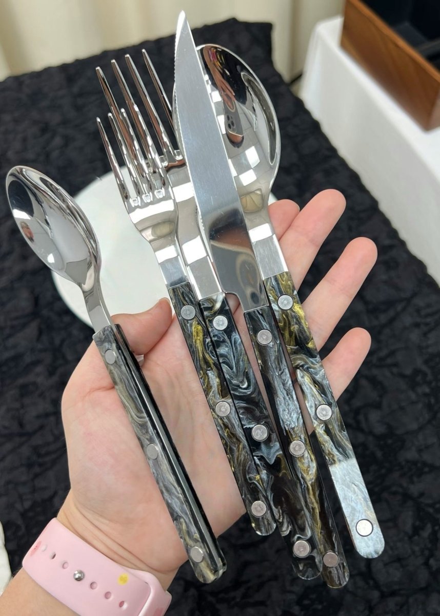 Terra Modern Flatware Set (Set of 10)