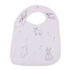 Dandelion Bamboo Muslin Baby Bibs (3-Pack)